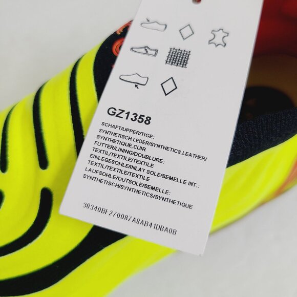 NEW Adidas Copa Sense+ SG Soccer Cleats GZ1358 Size 10.5 Solar Yellow main image 10